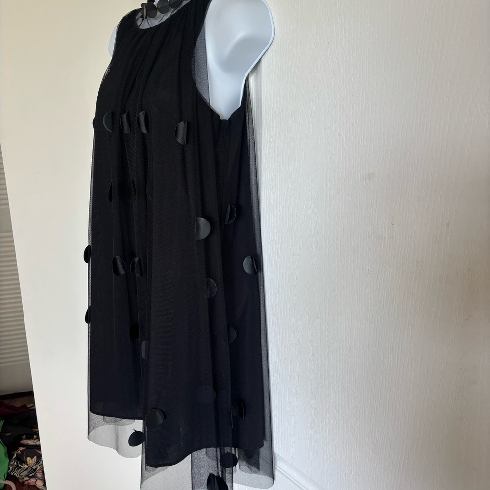 Gracia Black Sleeveless Mini Dress
